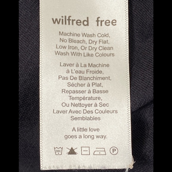 Wilfred Free Charcoal Oversize Top size S - Picture 5 of 6